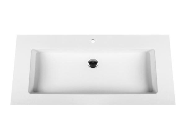 VASQUE SOLID SURFACE (60-100CM) - BLANC