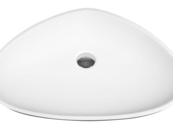 VASQUE SOLID SURFACE (63X42X14CM) - BLANC